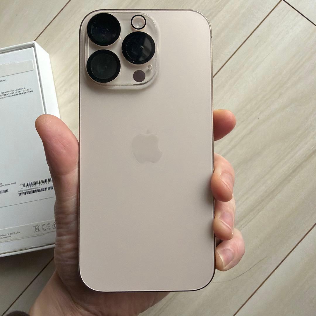 【極美品】iPhone16Pro128GB デザートチタニウム