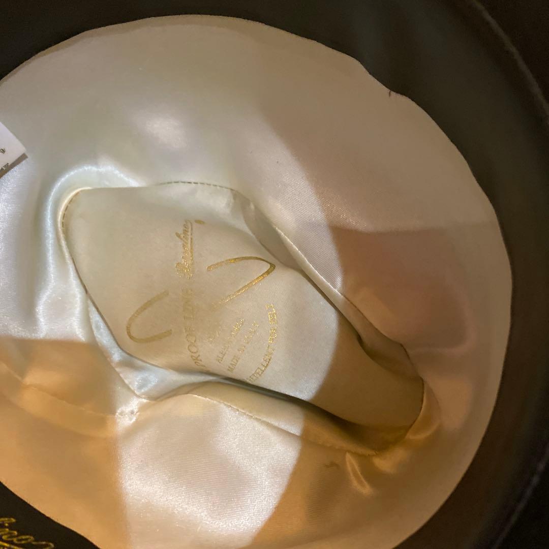 Borsalinoハット　ファーフェルト中折れ帽