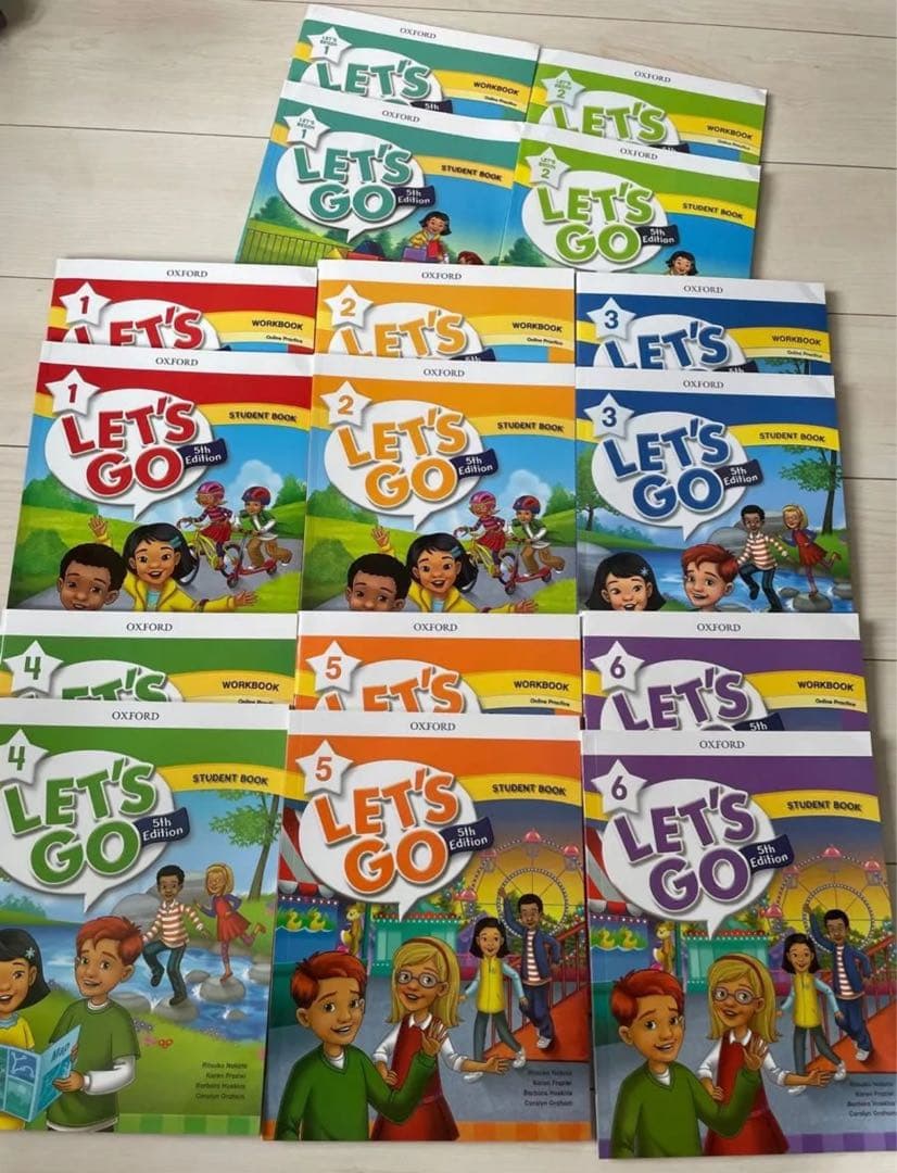 Let's Go英語教材 最新版16冊