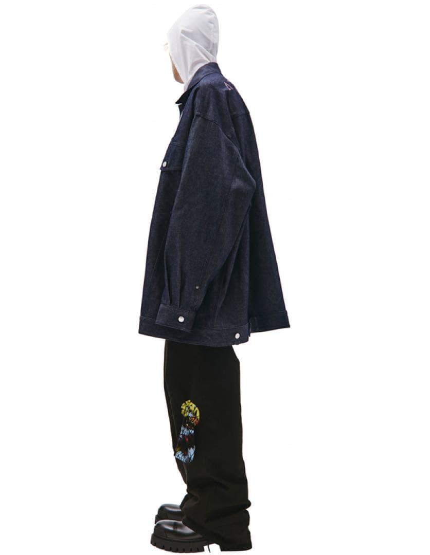 Raf Simons AW21 オーバーサイズ デニムジャケット リジッド S