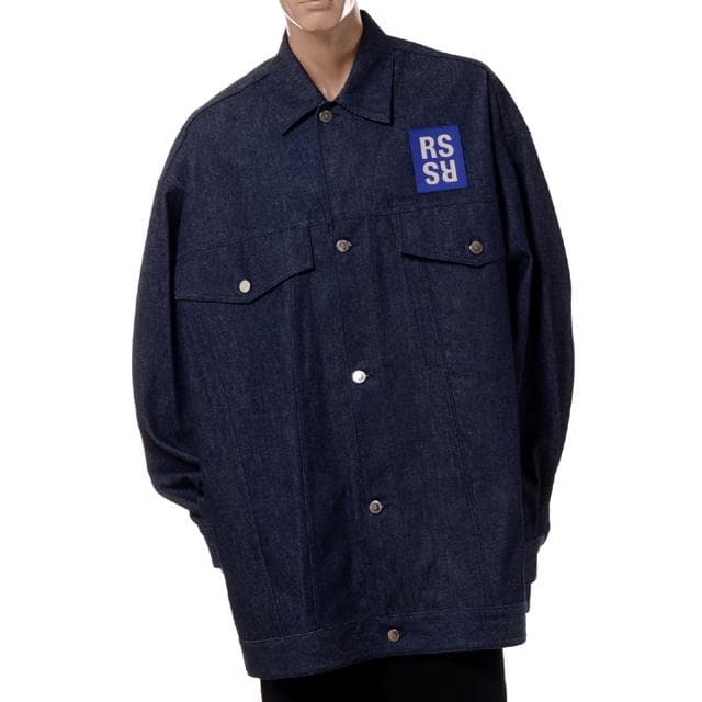 Raf Simons AW21 オーバーサイズ デニムジャケット リジッド S