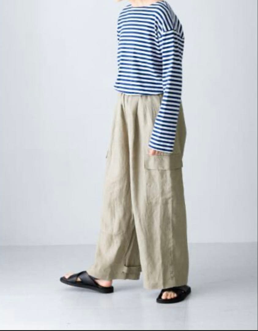 専用　かぐれ　リネンユーティリティーパンツ