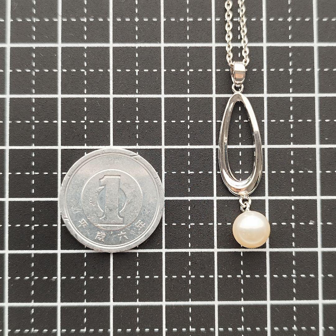 【美品】MIKIMOTO　ミキモト　パールネックレス　7mm　MS刻印