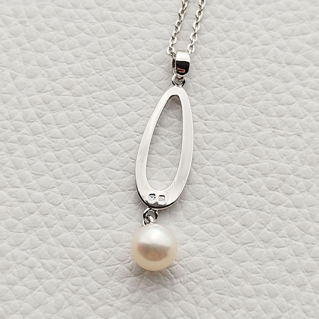 【美品】MIKIMOTO　ミキモト　パールネックレス　7mm　MS刻印