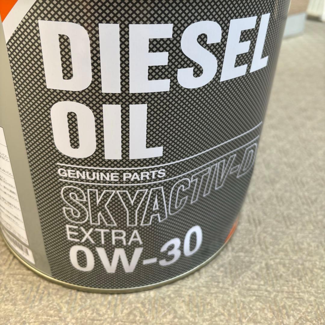 マツダ　純正エンジンオイル　ＳＫＹＡＣＴＩＶ−Ｄ　０Ｗ−３０　ディーゼル