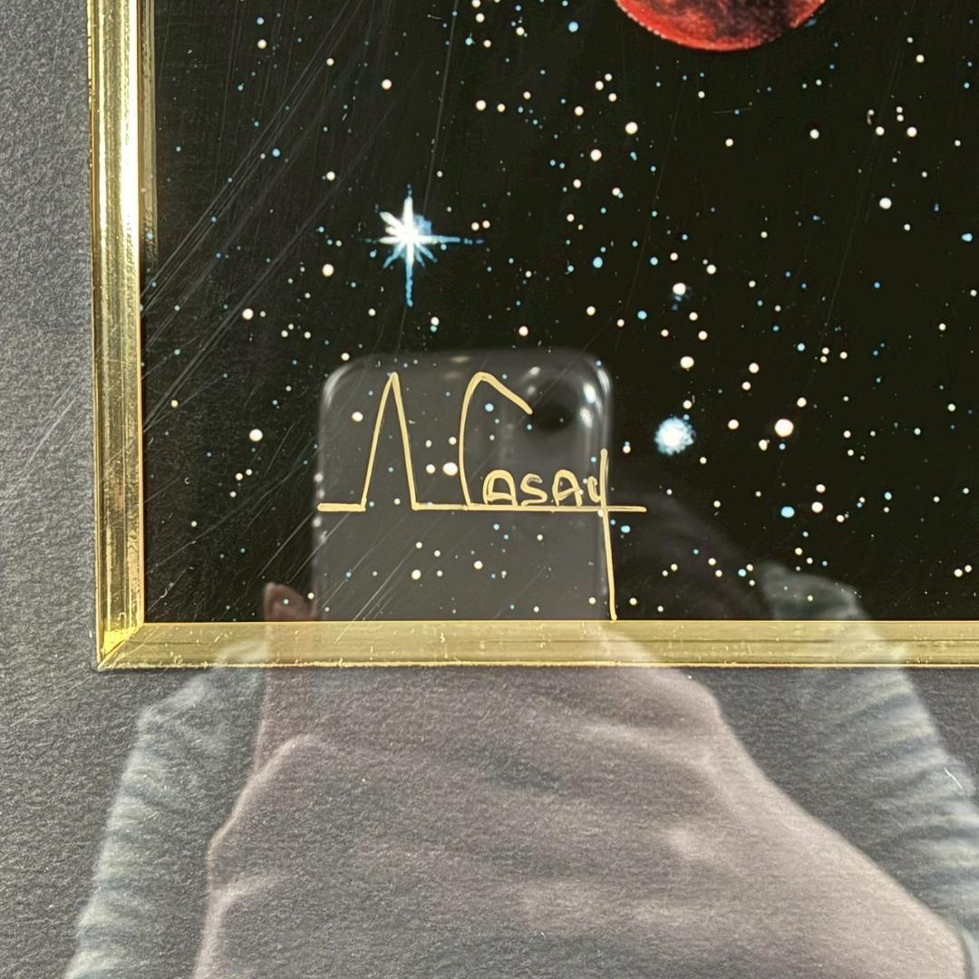 【最終値下げ】美品 アンソニー・キャセイ「オッタースペース」大作 シバクローム