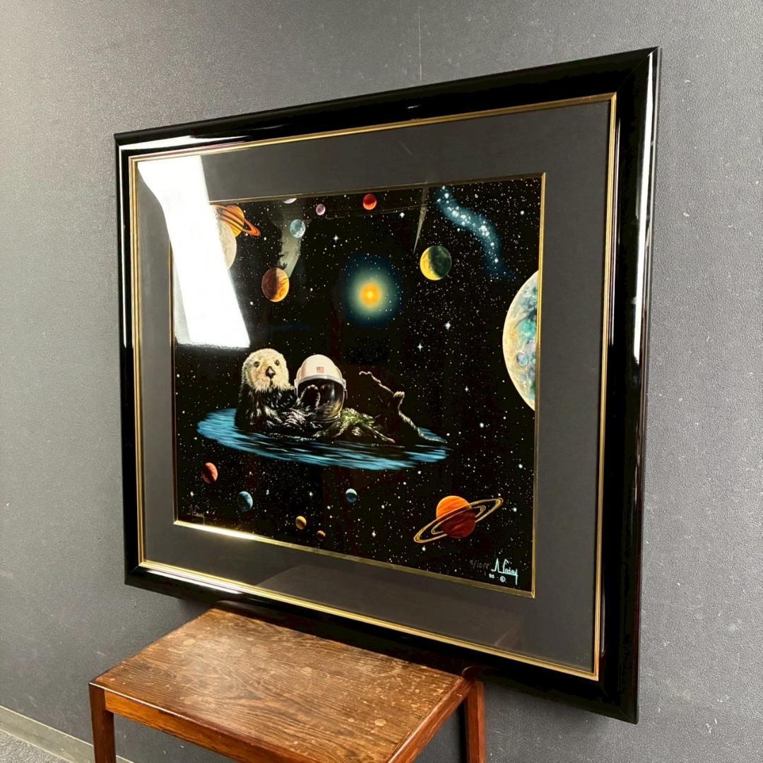 【最終値下げ】美品 アンソニー・キャセイ「オッタースペース」大作 シバクローム