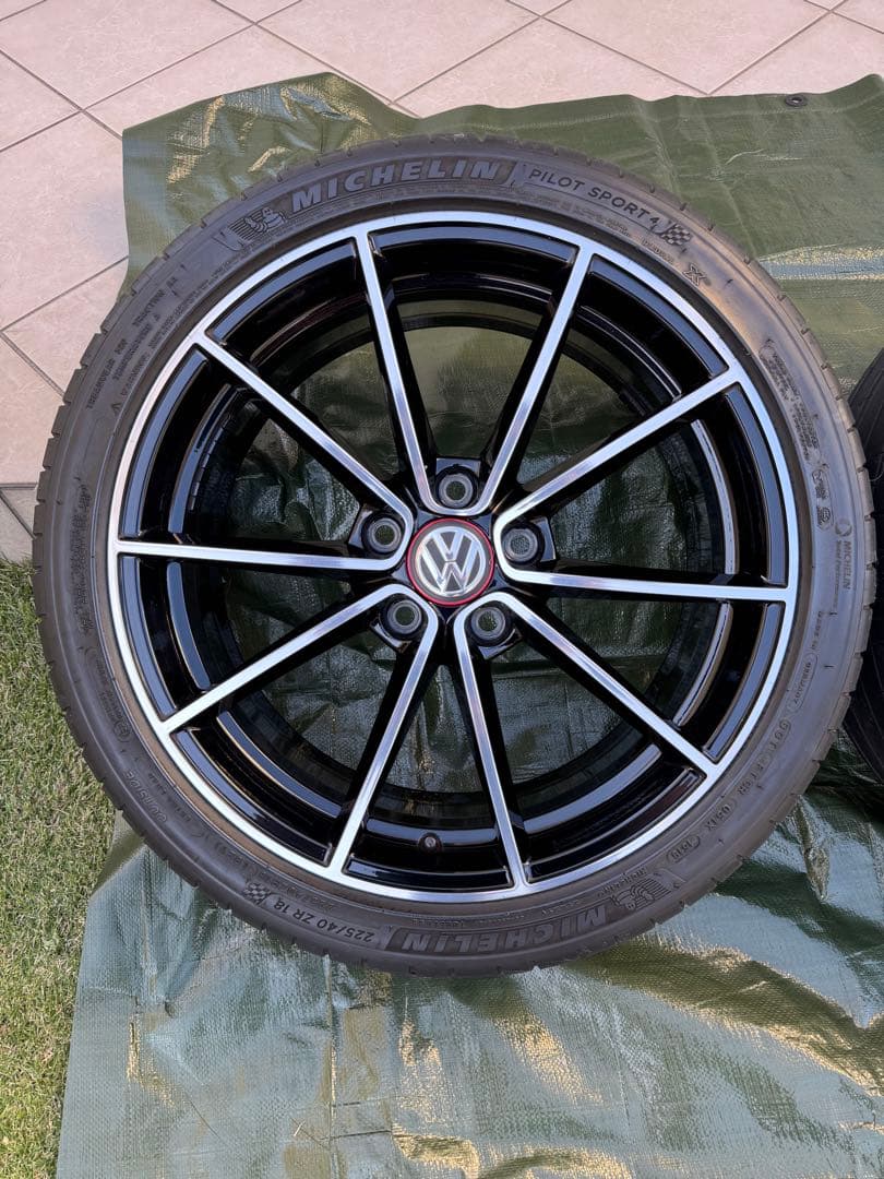 VW フォルクスワーゲン ゴルフ7 GTI クラブスポーツ 純正アルミホイール