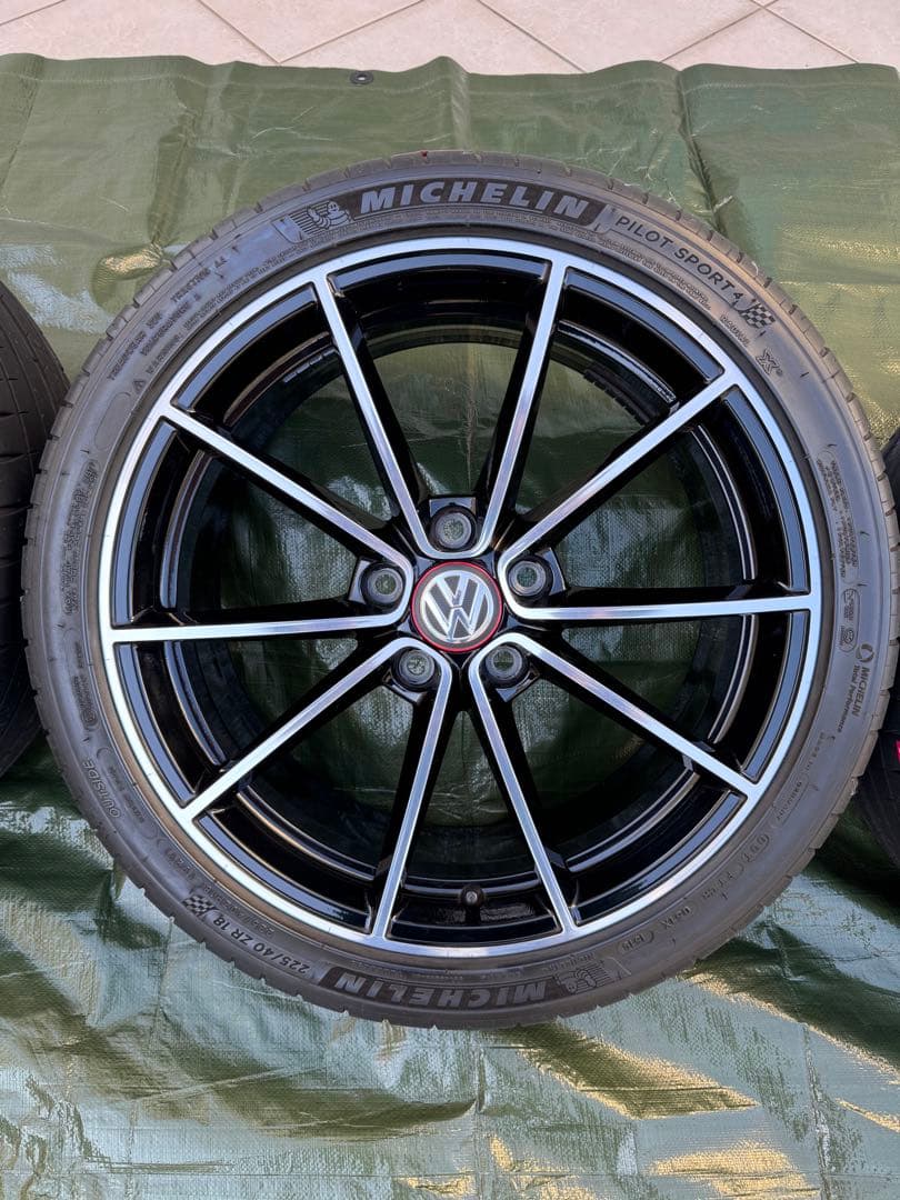 VW フォルクスワーゲン ゴルフ7 GTI クラブスポーツ 純正アルミホイール