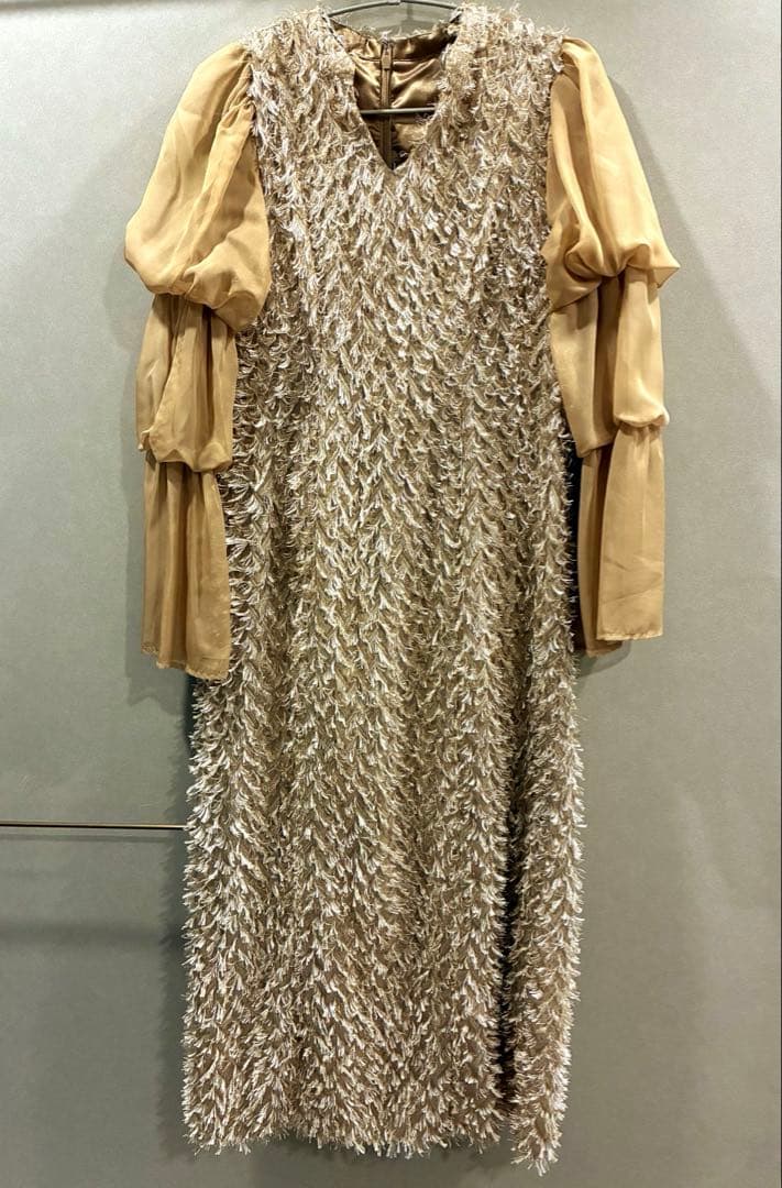 【うさぎさん専用】Dorry Doll フリルスリーブ ロングドレス