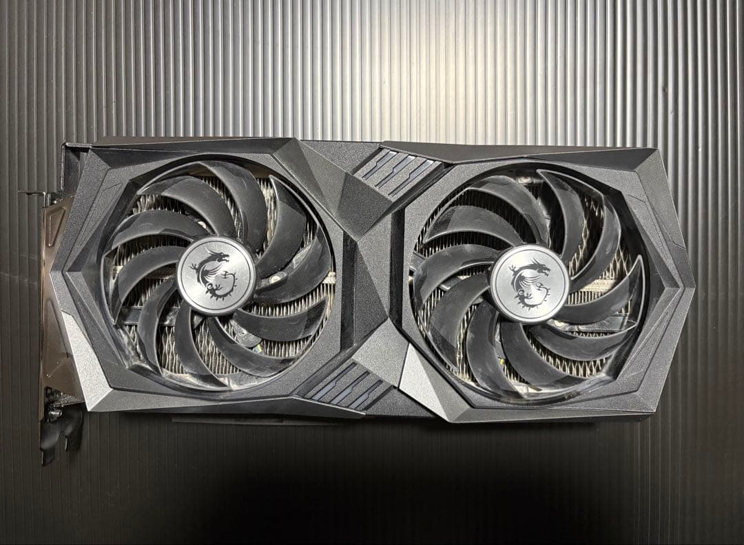 【中古】MSI GeForce RTX 3060 Gaming X 12G本体