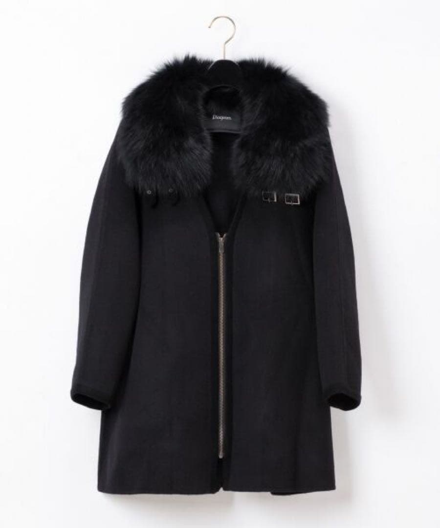 グレースコンチネンタル　ポンチョシルエットコート　ダイアグラム