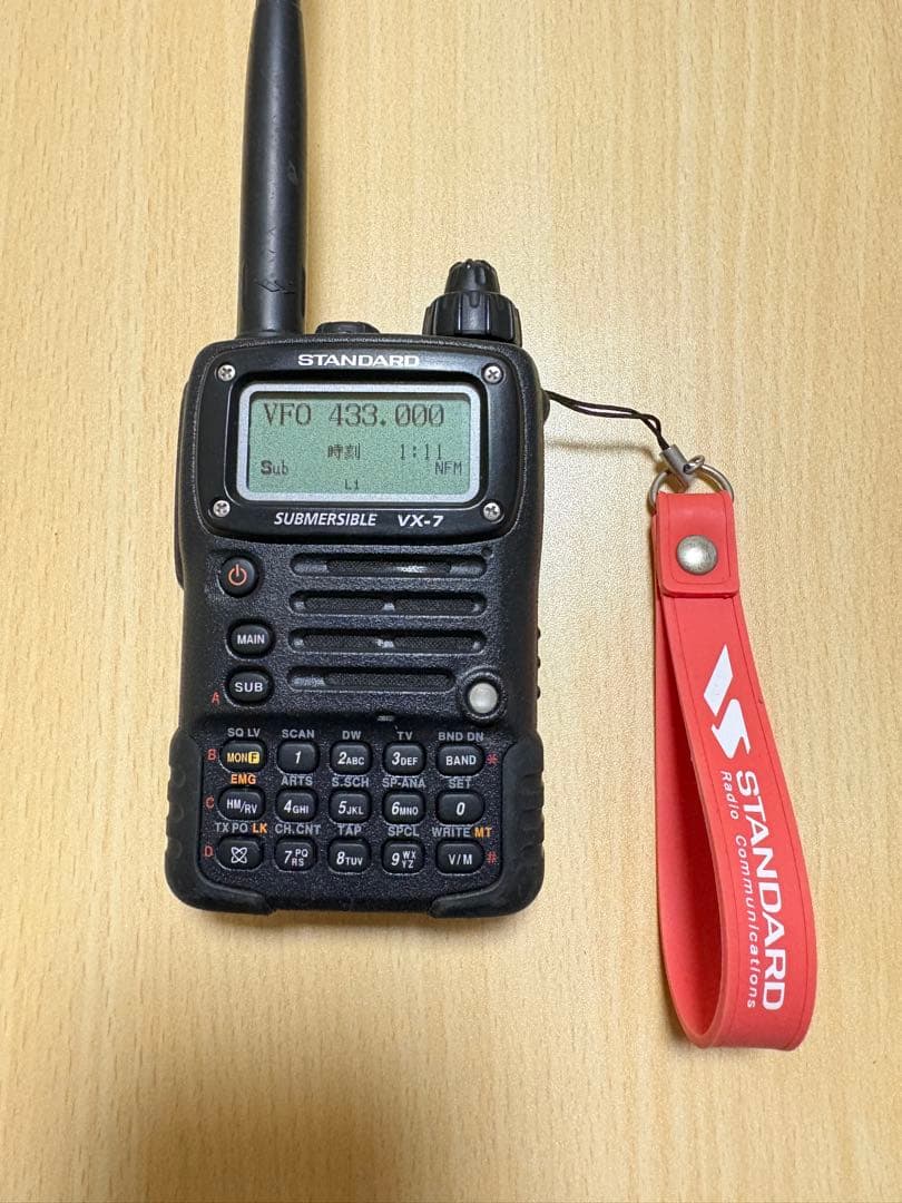 STANDARD VX-7 アマチュア無線ハンディ機