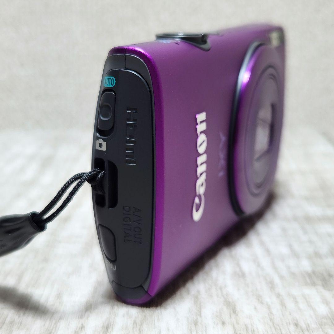 液晶不良 Canon IXY 600F パープル デジタルカメラ デジカメ