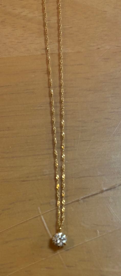 ダイヤモンド18Kネックレス