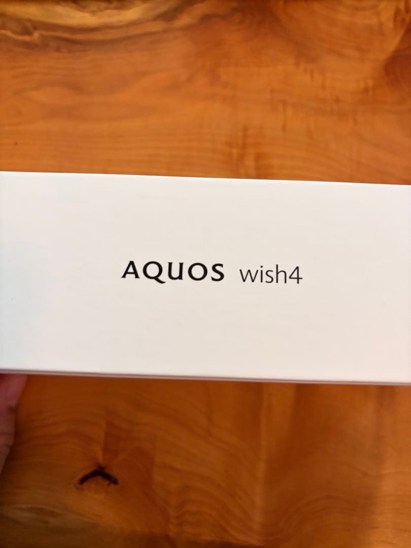 s*読様 【新品未使用】④AQUOS wish4 A403SH ブラック 64G