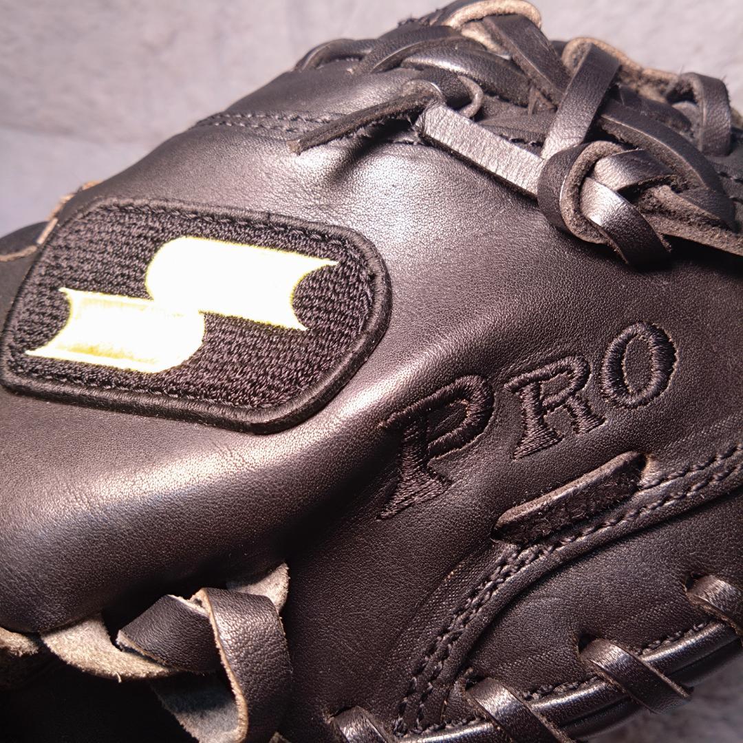 と*も様 SSK エスエスケー、キャッチャーミット、黒、グローブ、PRO、日本製