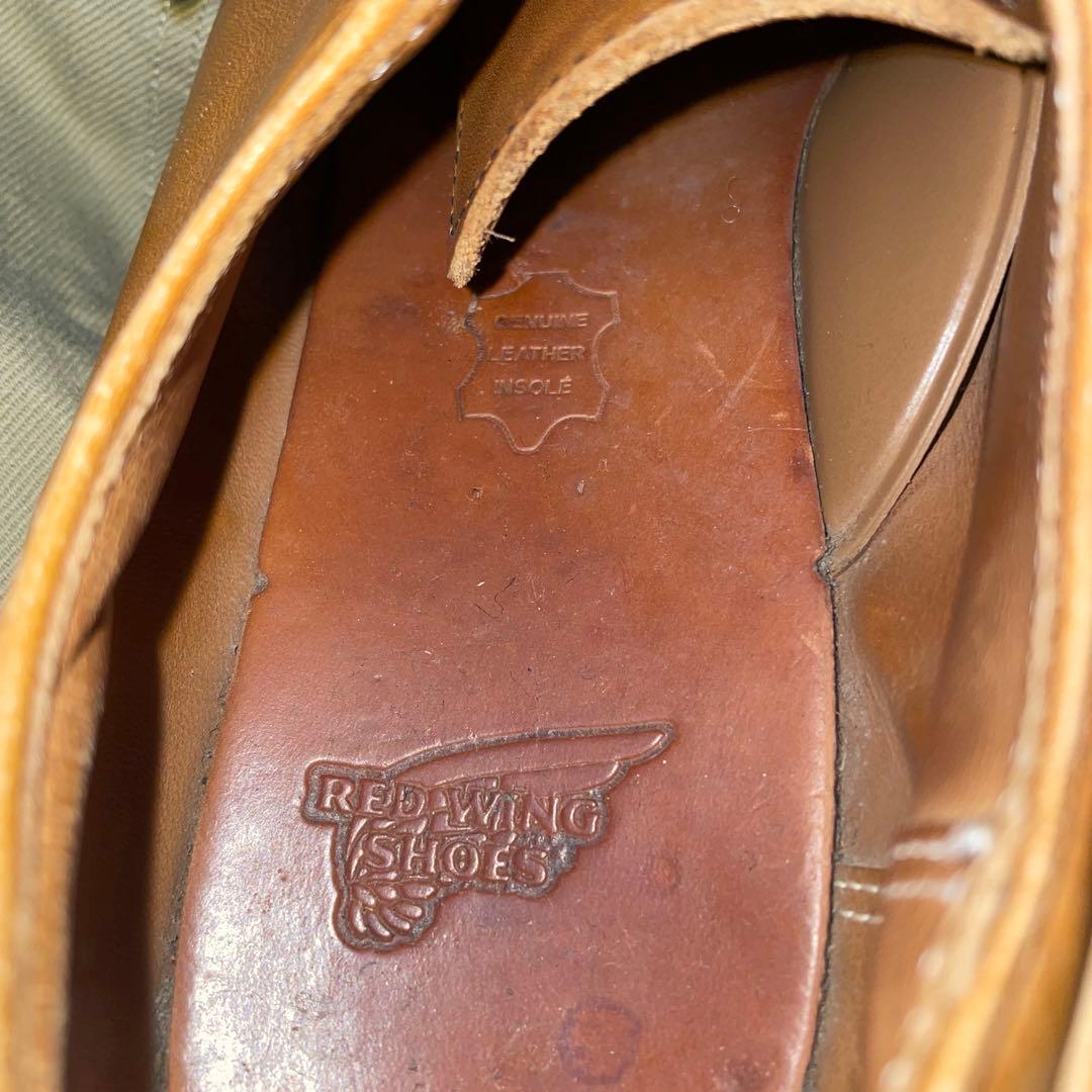廃盤レアカラー レッドウィング 9108 ポストマンシューズ タンマウンテニア