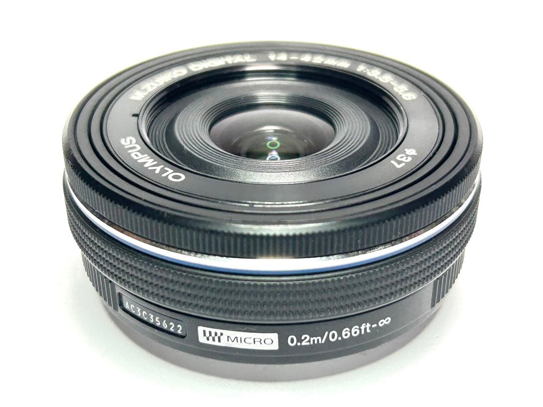 OLYMPUS 14-42mm f3.5-5.6 EZ 【動作品】ブラック622