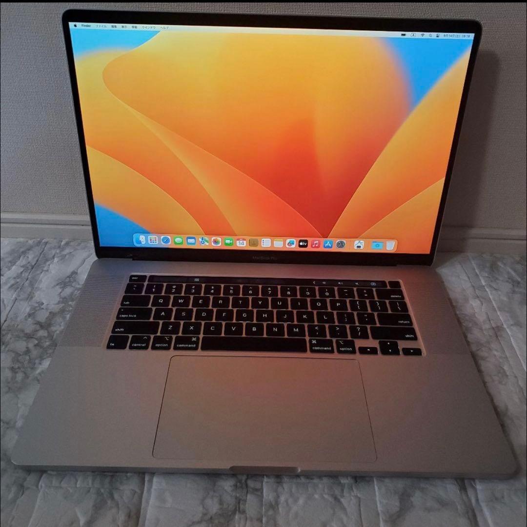 MacBookPro 16インチ2019 i7 16GB 512GB バッグ付き