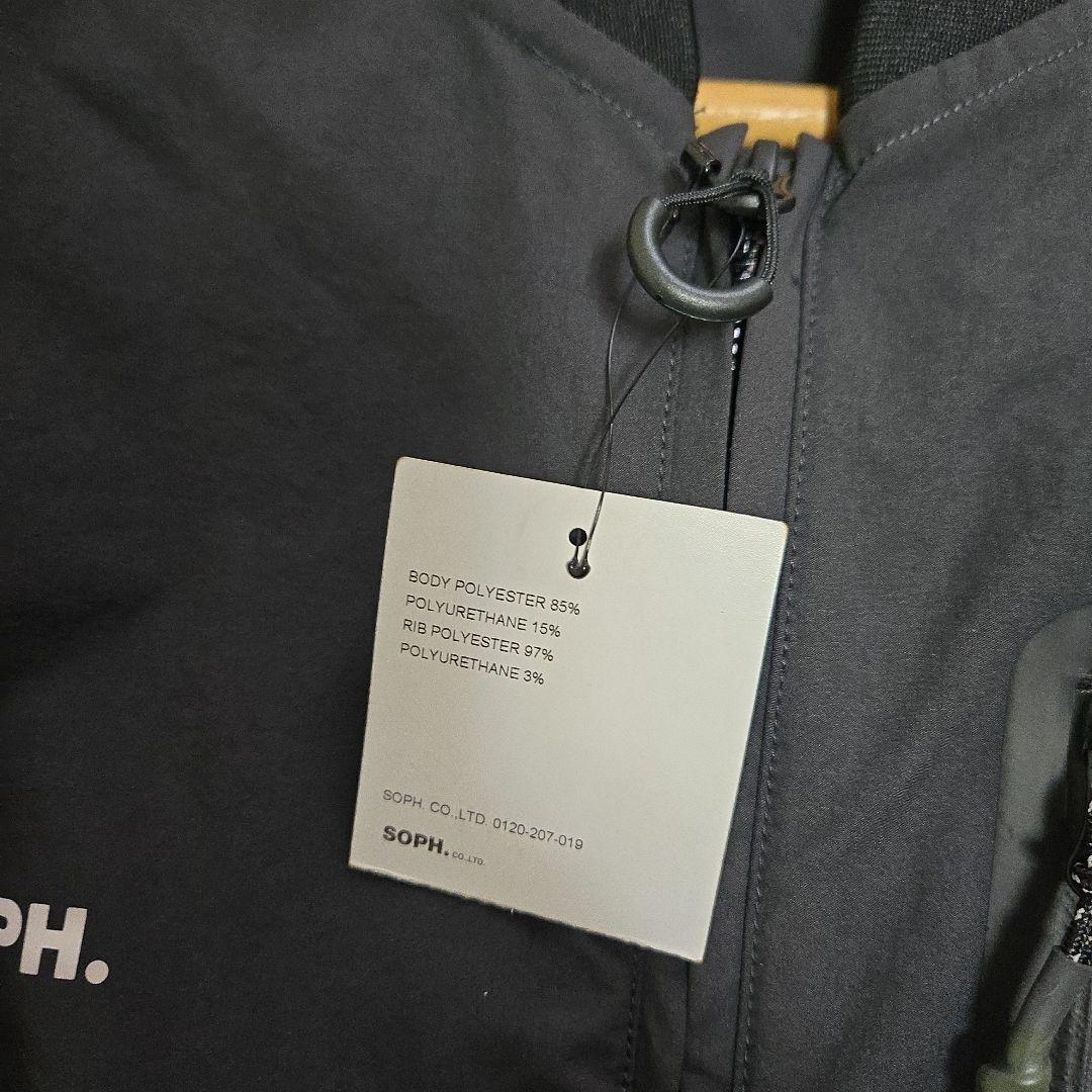 SOPH. Bristol ブラックオーバーオール つなぎ