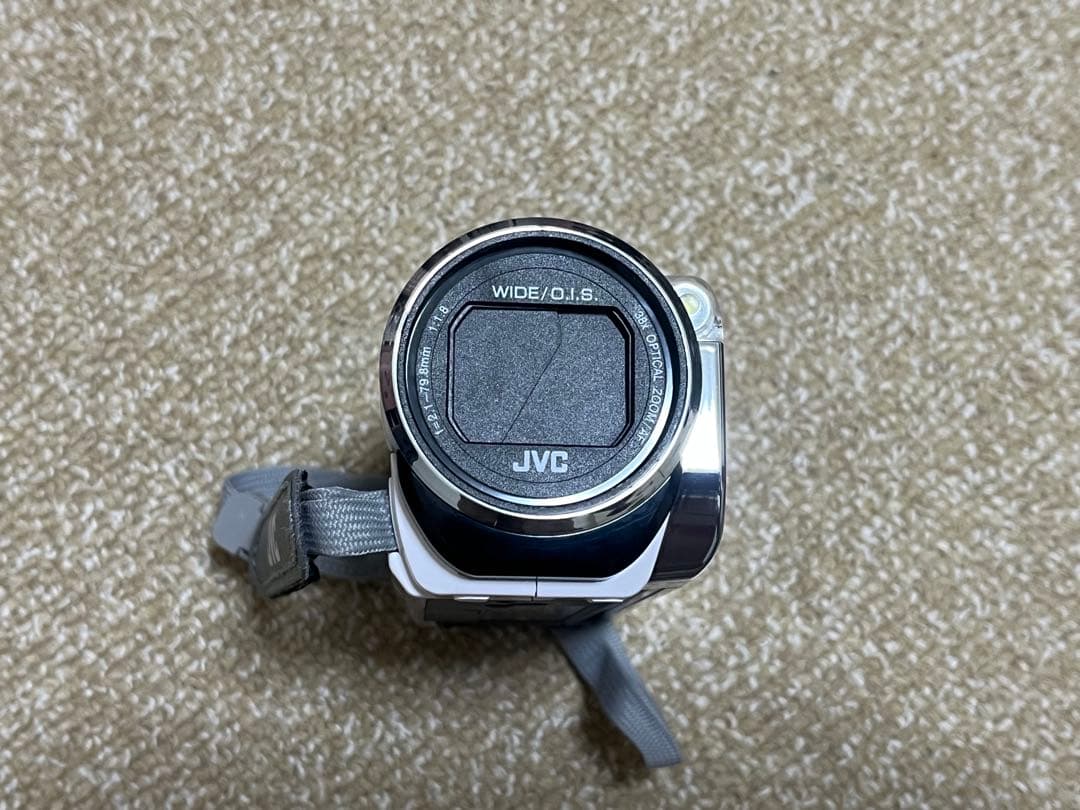 「美品」JVC Everio GZ-E565-w ホワイト ビデオカメラ