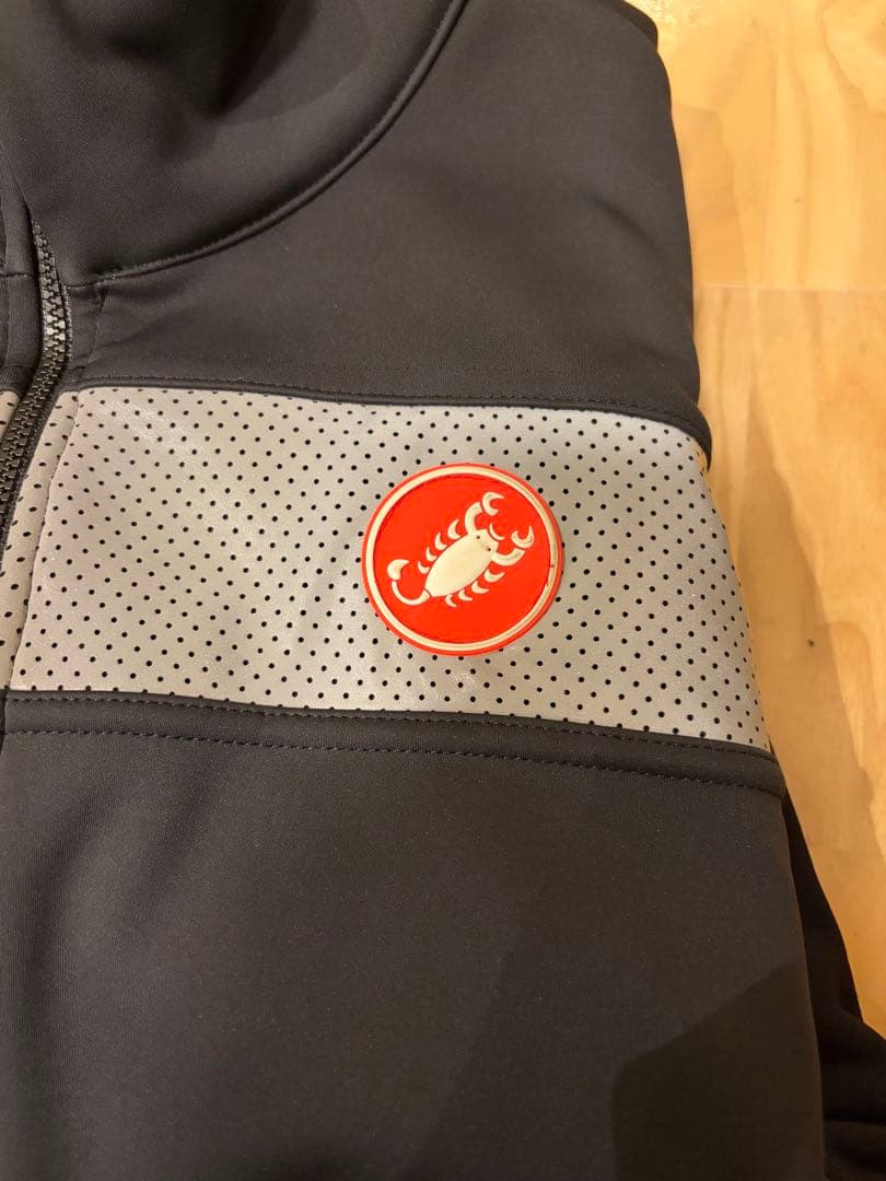 CASTELLI RADDOPPIAサイクルジャケット ブラック