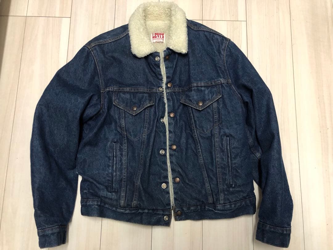 80s Levi's 70608-0216 usa製　ボアジャケット 42