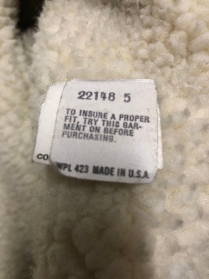 80s Levi's 70608-0216 usa製　ボアジャケット 42