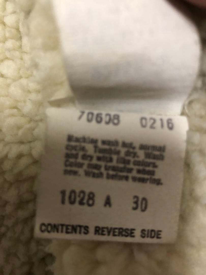 80s Levi's 70608-0216 usa製　ボアジャケット 42
