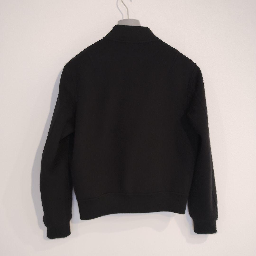 【美品】セオリーブルゾンXSサイズ　ユニセックス　ダブルフェイス生地　黒