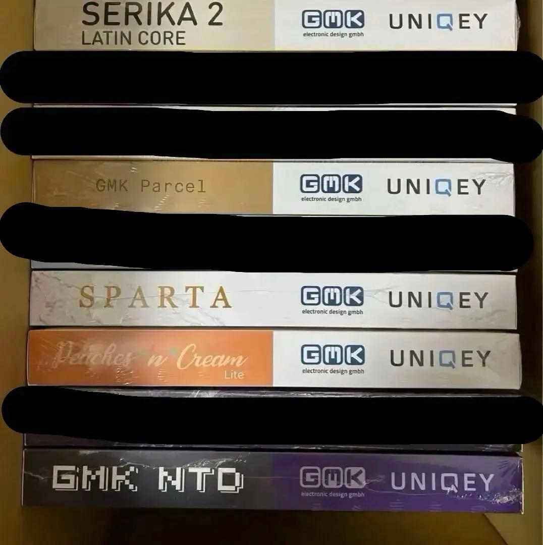 GMK Keycaps 未開封