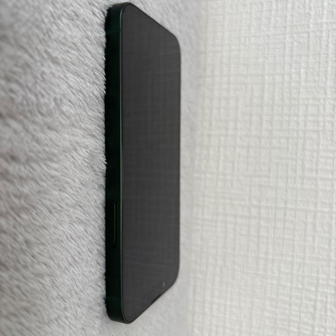 美品　iPhone13mini256GBグリーン　ケース付き