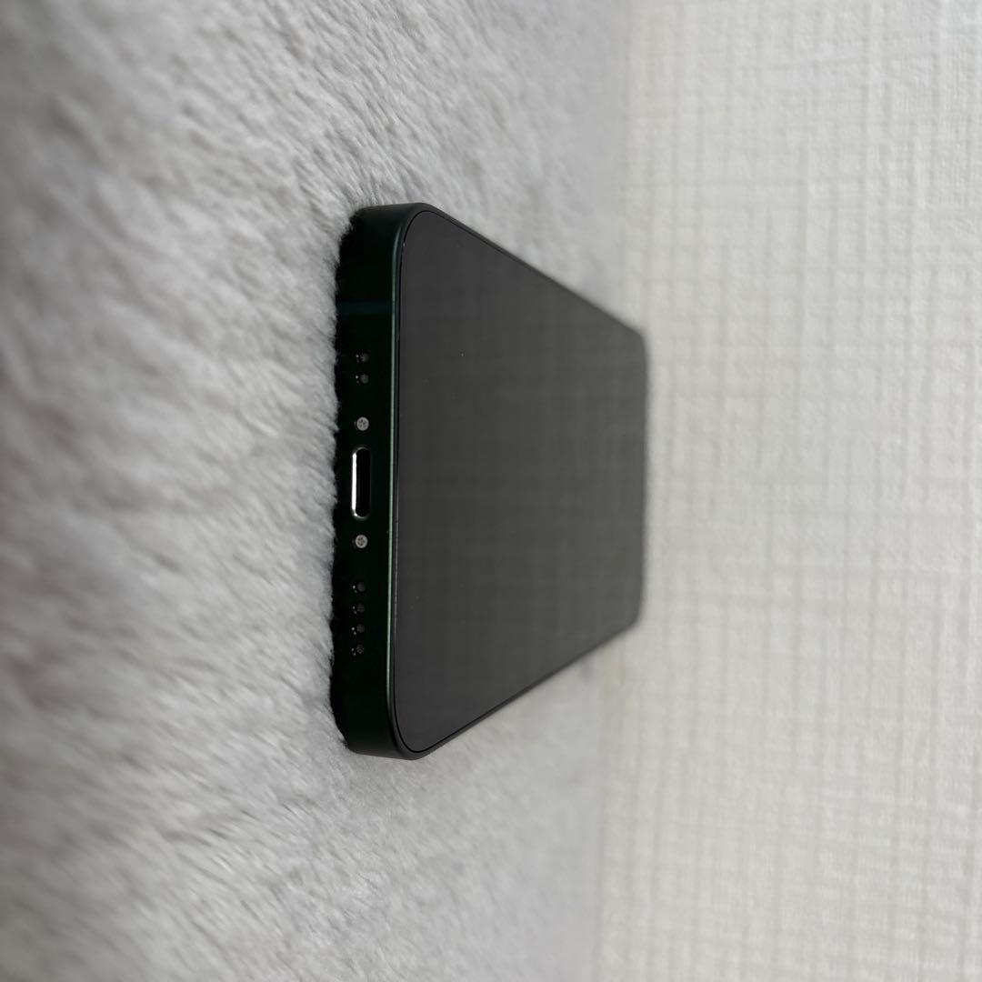 美品　iPhone13mini256GBグリーン　ケース付き