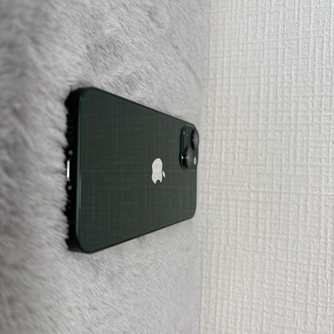 美品　iPhone13mini256GBグリーン　ケース付き