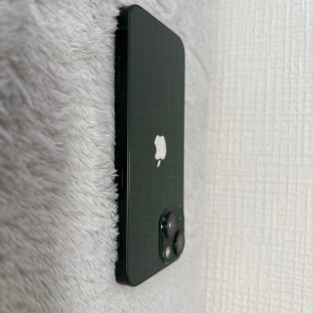 美品　iPhone13mini256GBグリーン　ケース付き