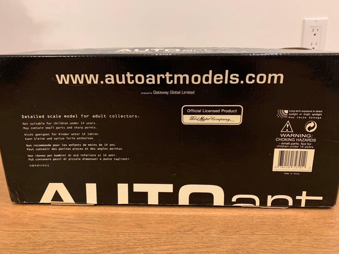 【絶版】オートアート 1/18 クラウンビクトリア　LAPD ロサンゼルス市警