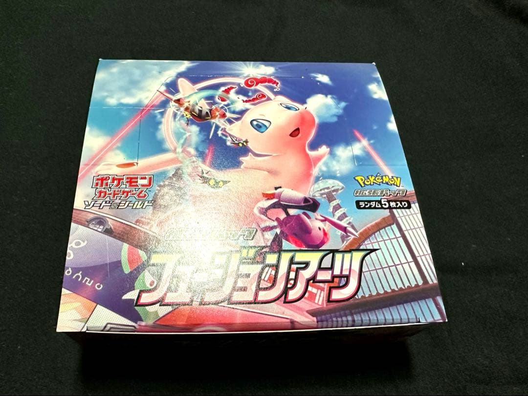 ポケカ　フュージョンアーツ　シュリンクなし1box