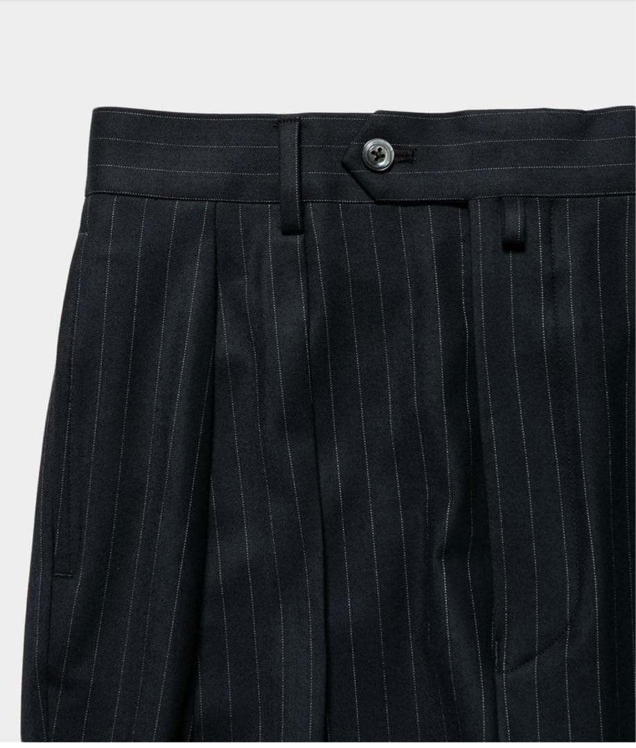 パンツ NEAT 140's Wool Pinstripe STANDARD