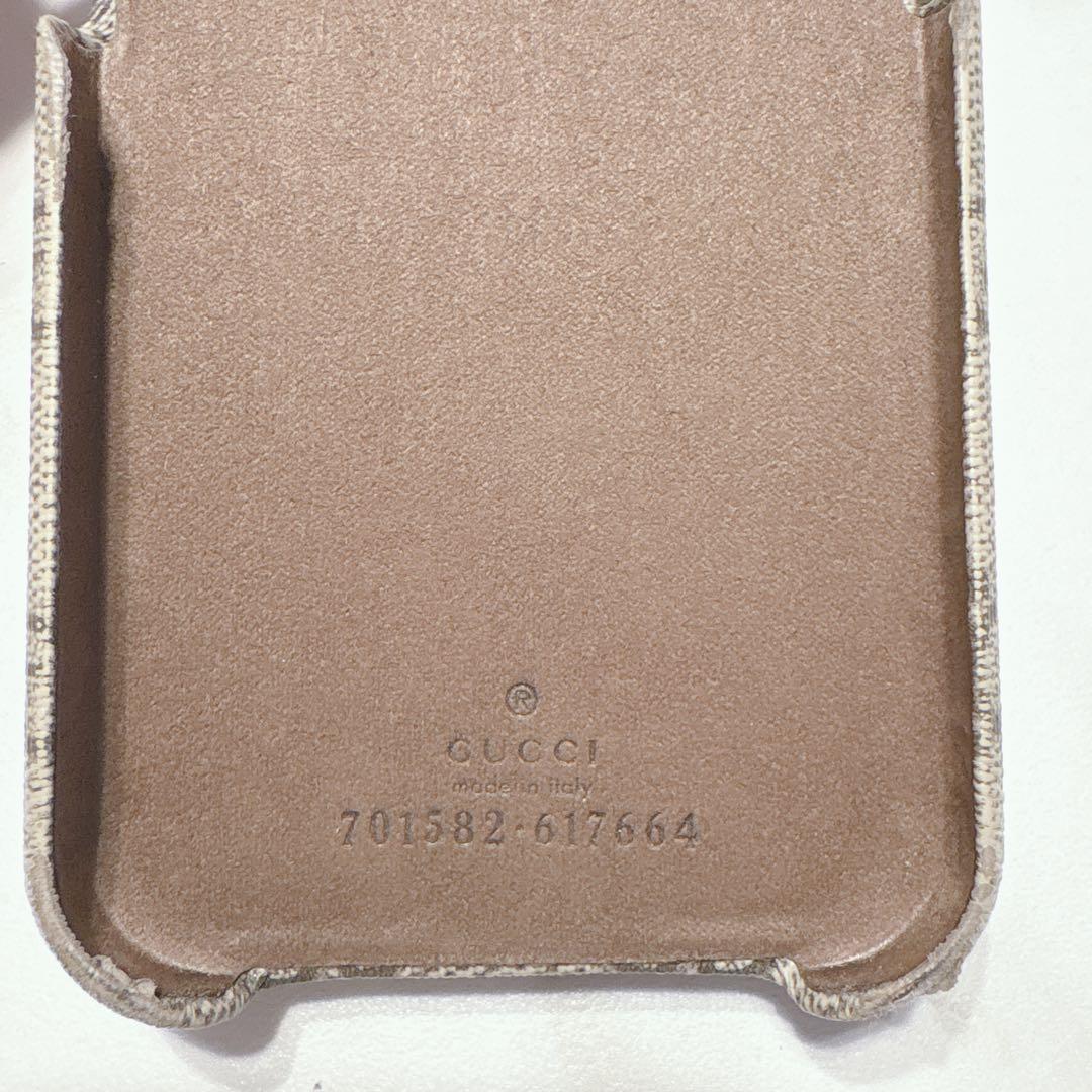 極美品［正規品］GUCCI グッチ　iPhone13 ケースGCパターン