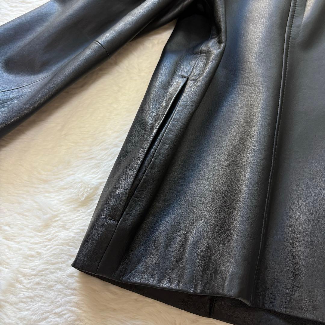 未使用タグ＊Theory CROP CREW JKT 　ブラック　S