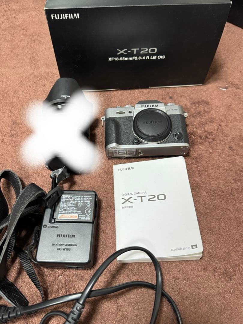 『美品』Fujifilm X-T20 ボディ シャッター約100枚