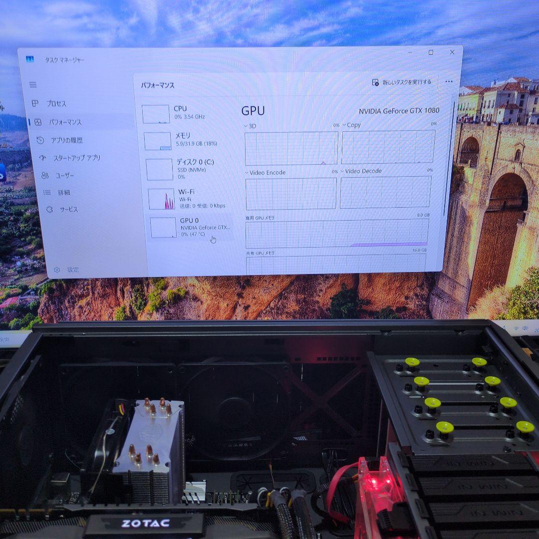 グラフィックボード・グラボ・ビデオカード ZOTAC Geforce GTX1080 GDDR5X 8GB