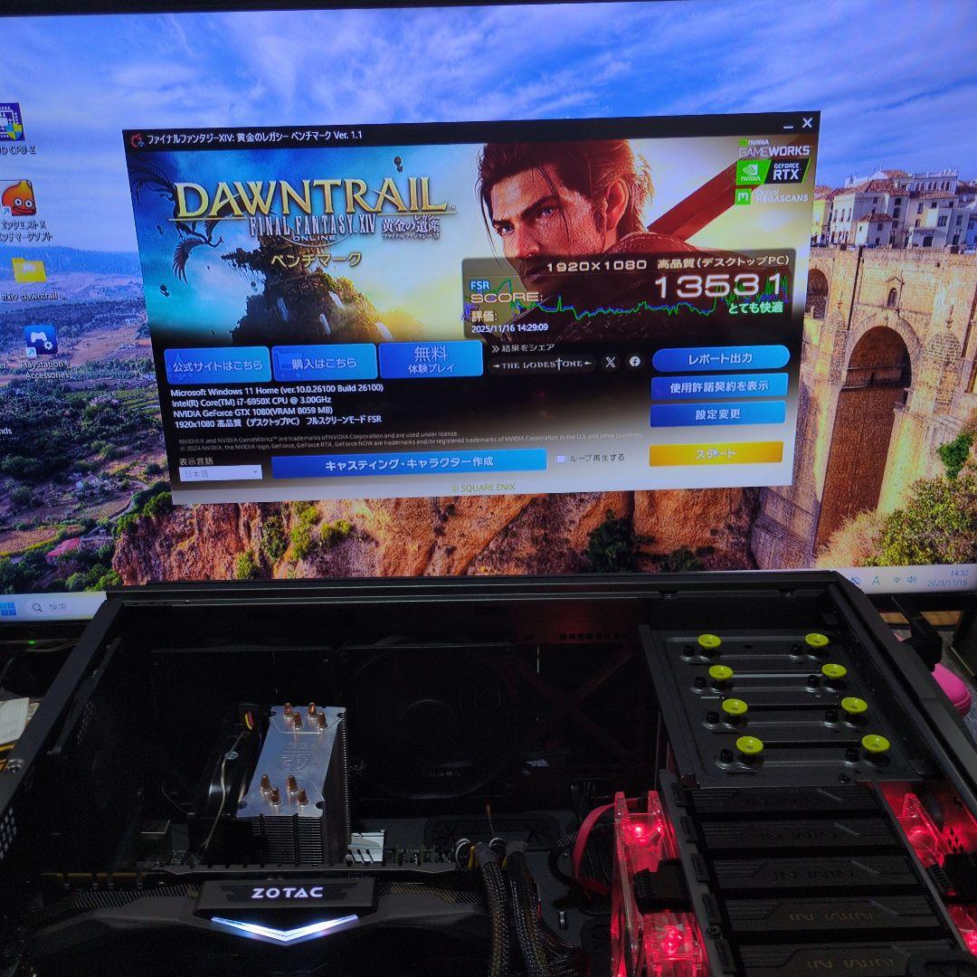 グラフィックボード・グラボ・ビデオカード ZOTAC Geforce GTX1080 GDDR5X 8GB