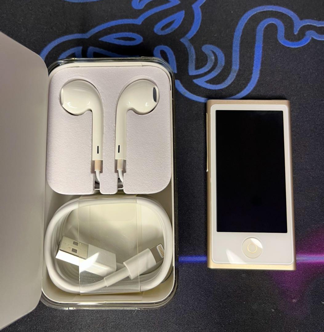 Apple iPod nanoゴールド 本体 イヤフォン付き