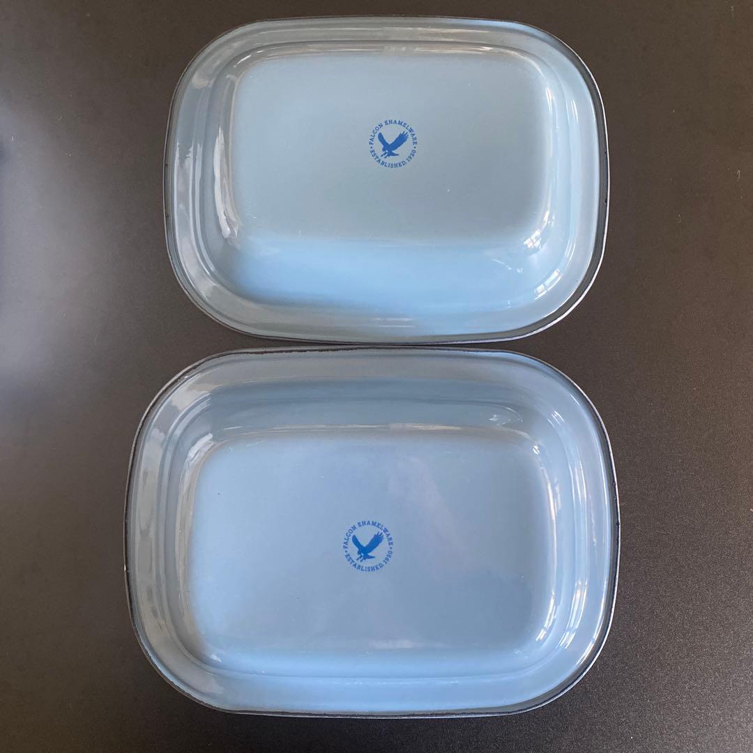 ファルコン　FALCON 琺瑯　ホーロー　5枚セット