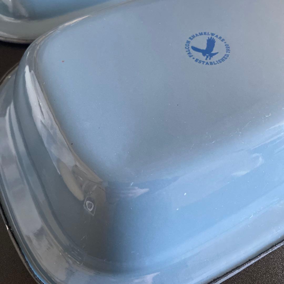 ファルコン　FALCON 琺瑯　ホーロー　5枚セット