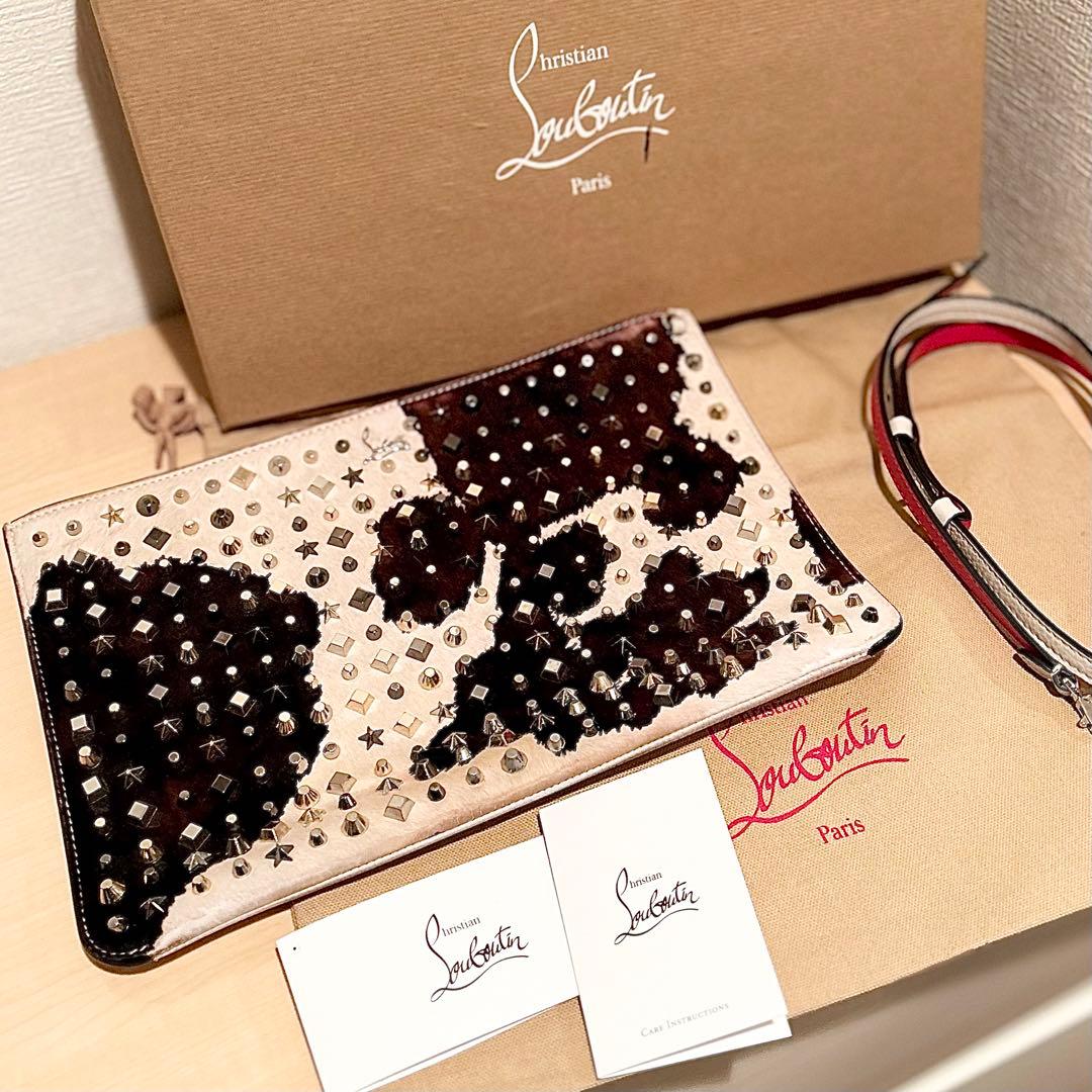 クリスチャンルブタン　クラッチバッグ　ショルダーバッグ　付属品付き