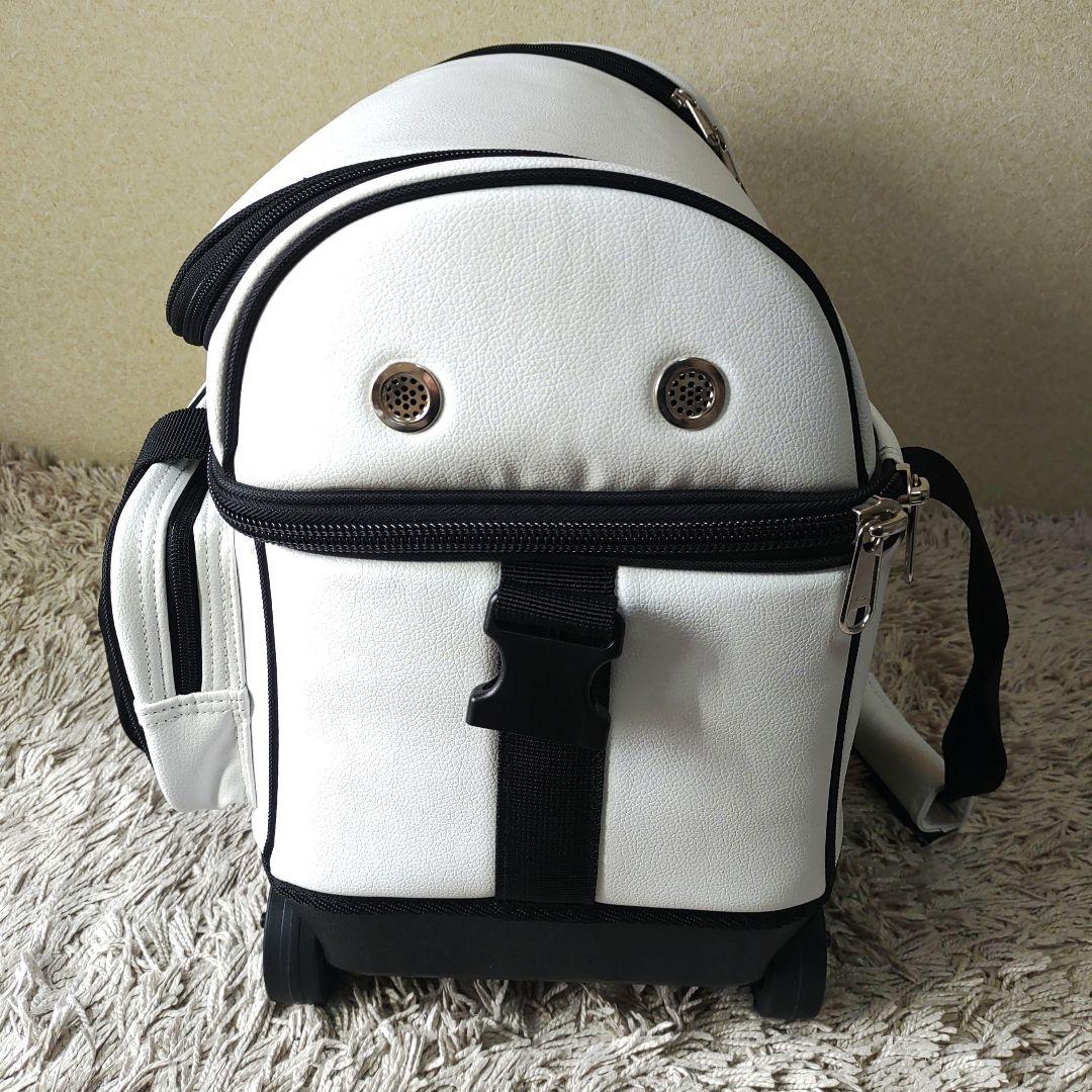 【美品】ABS キャプテンサンタ　ボーリングバッグ　ホワイト　2way コラボ