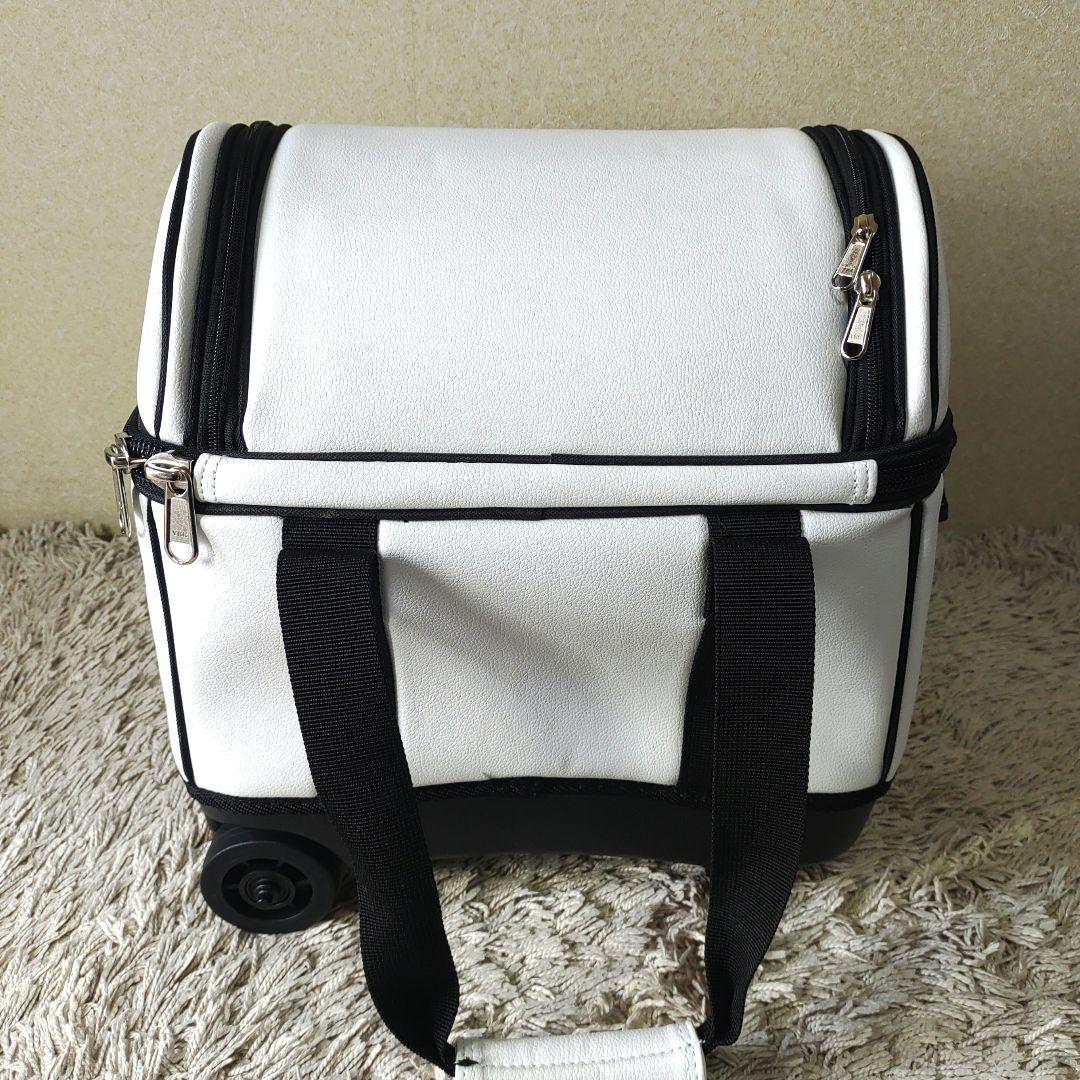 【美品】ABS キャプテンサンタ　ボーリングバッグ　ホワイト　2way コラボ